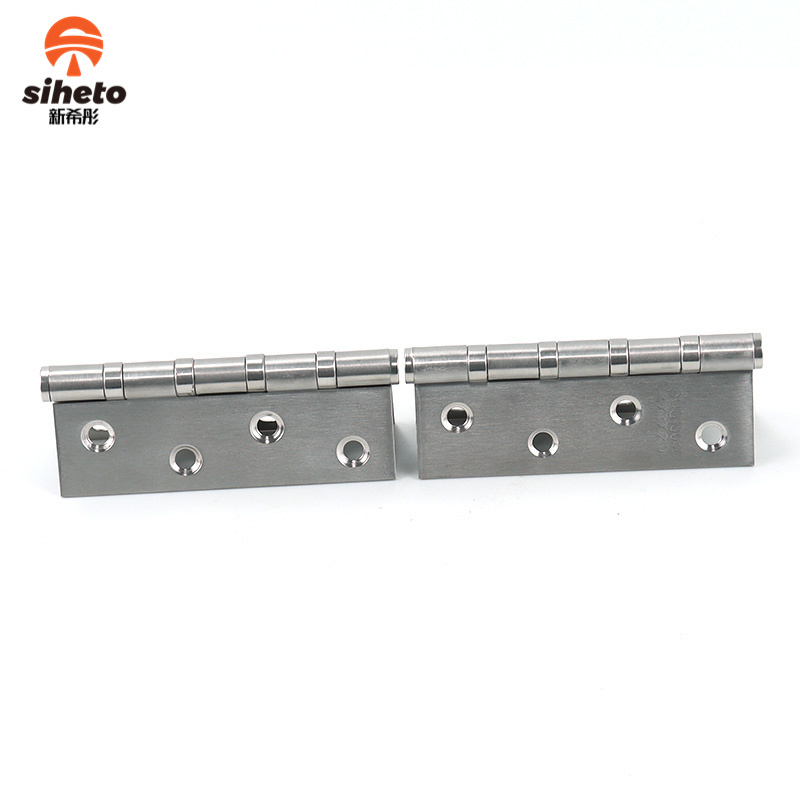 Online Shop Hot Selling Hinge Hardware 4 Holes  Stainless steel Wooden Door hinges