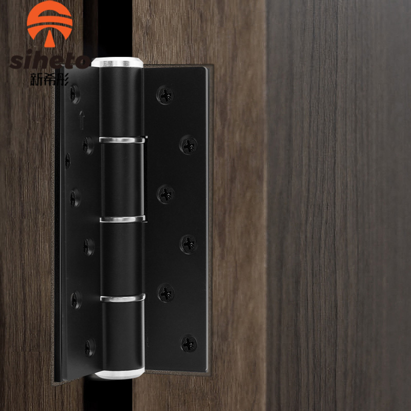 Chinese Hinge Supplier Aluminium Alloy Wooden Door Automatic Closer Concealed Adjustable Door Hinge