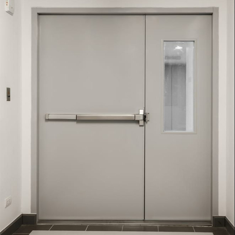 Fire Escape Emergency Exit Fire Door Iron Paint Escape Door Exit Door Push Bar Panic Bar