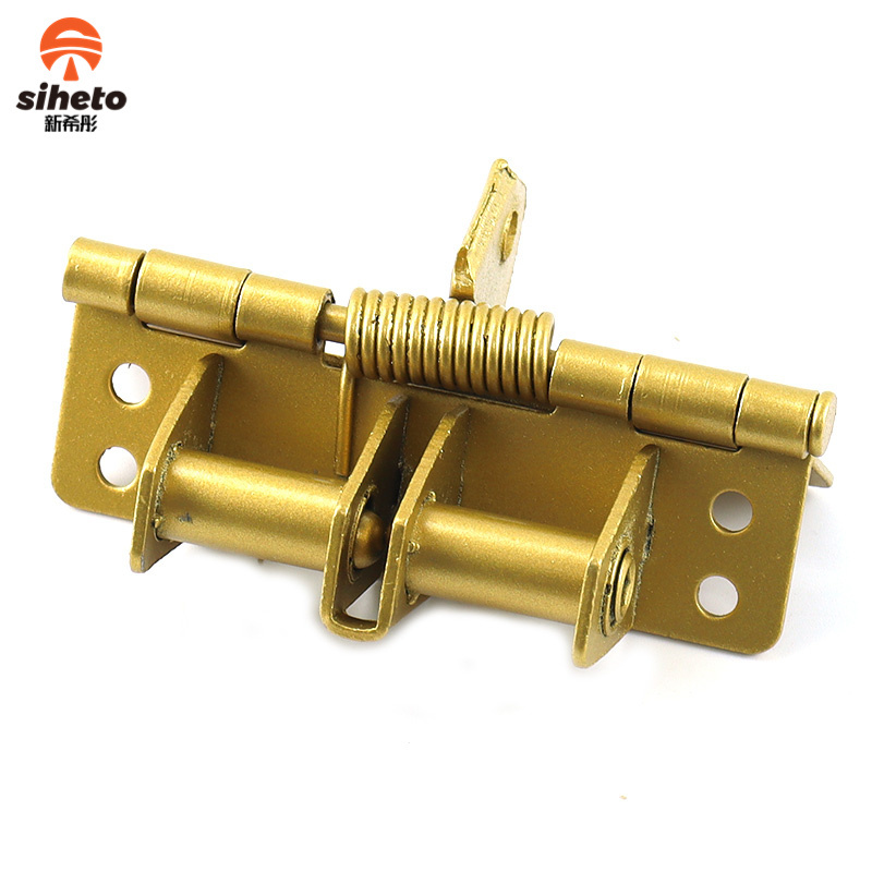 Customized Spring Hinge Furniture Hardware Self Closing Door Hinge Wood Door Hardware Hidden Gold Door Hinges