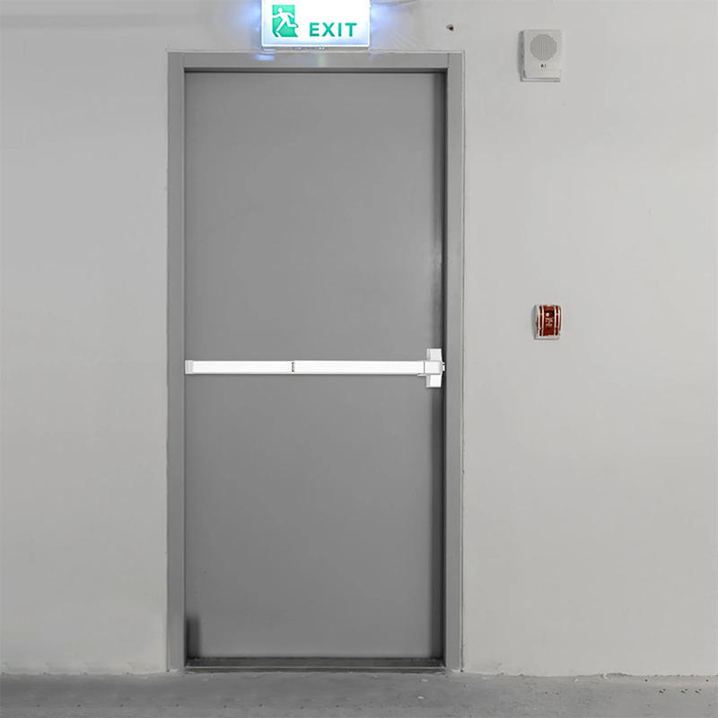 Stainless Steel Fire Escape Emergency Exit Fire Door Iron Paint Escape Door Exit Door Push Bar Panic Bar