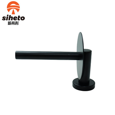 China Wholesale Home Goods Restroom Wall Mount Black Paper Towel Holder With Shelf