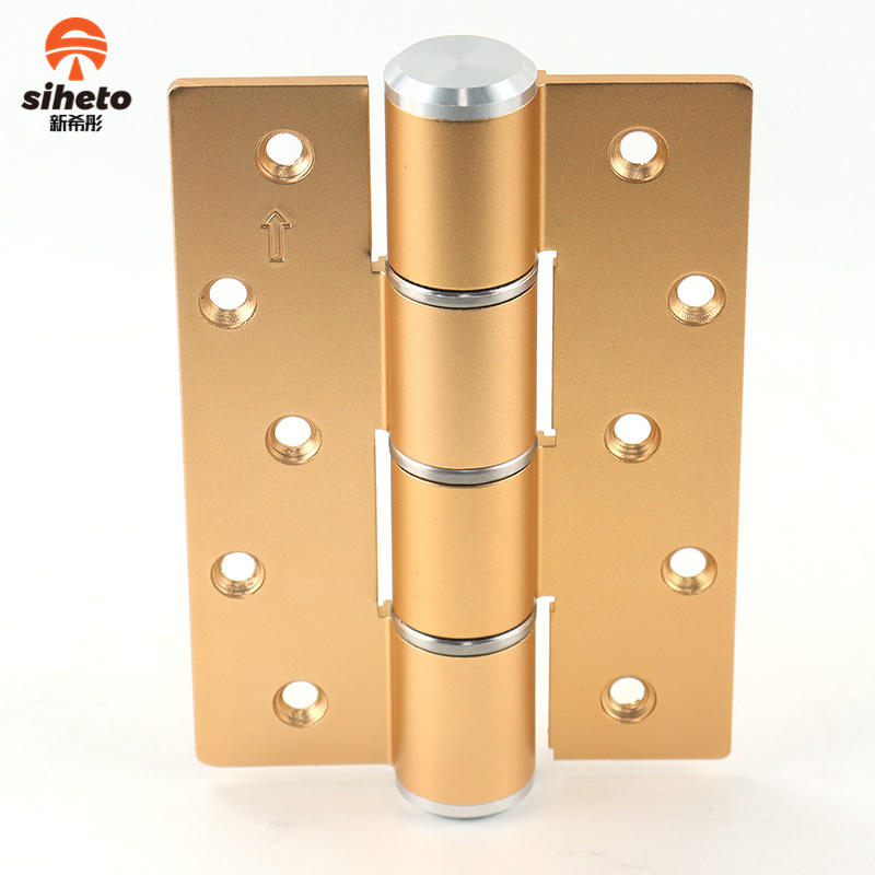 New Product Security Steel-Plastic Door Aluminium Alloy Hydraulic Invisible Mute Golden Door Hinge