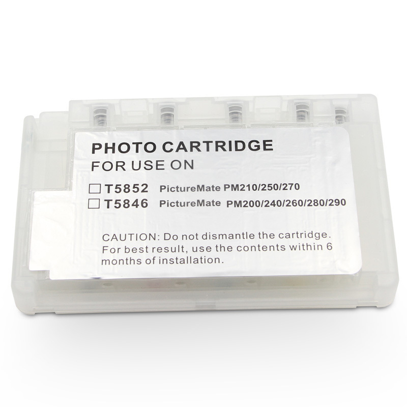 OCBESTJET T5846 Empty Refill Ink Picturemate PM200 Cartridge For Epson PM225 PM240 PM290 Printer