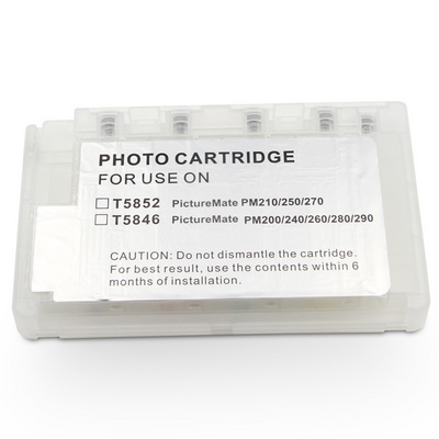 OCBESTJET T5846 Empty Refill Ink Picturemate PM200 Cartridge For Epson PM225 PM240 PM290 Printer