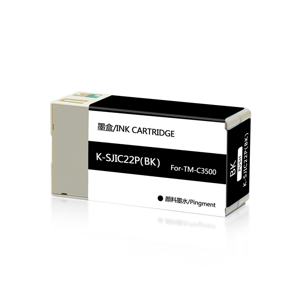 Ocbestjet Sjic 22P Compatible Ink Cartridge For Epson ColorWorks C3500 Series