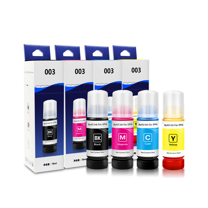 Ocbestjet Dye Ink 003 Refill Compatible The Ink Bottle For Epson L3110 003 3110 3100 3101 3110 3150 5190 Printer