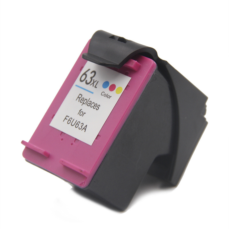 OCBESTJET For HP 63 Ink Cartridge 63XL For HP 63 Cartridges For HP Deskjet 2130 3632 2130 3630 3830 4650 4520 Printer