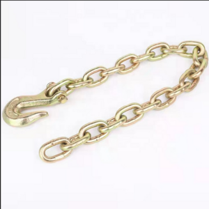 Heavy Duty G70 Truck Chain Trailer Chain With Clevis Grab Hooks