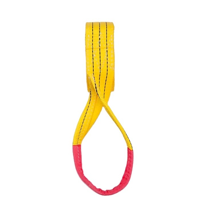 Lifting strap Cargo sling Spanset Crane Belt 5ton teslinga 100% Polyester Flat Eye