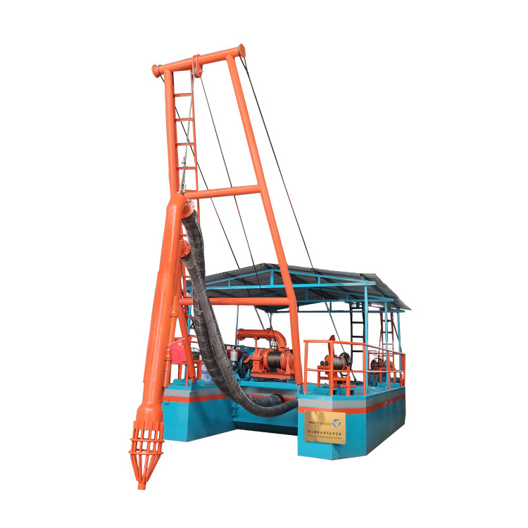 Diesel Sand Mining Machine Dredging Machine for River Cleaning