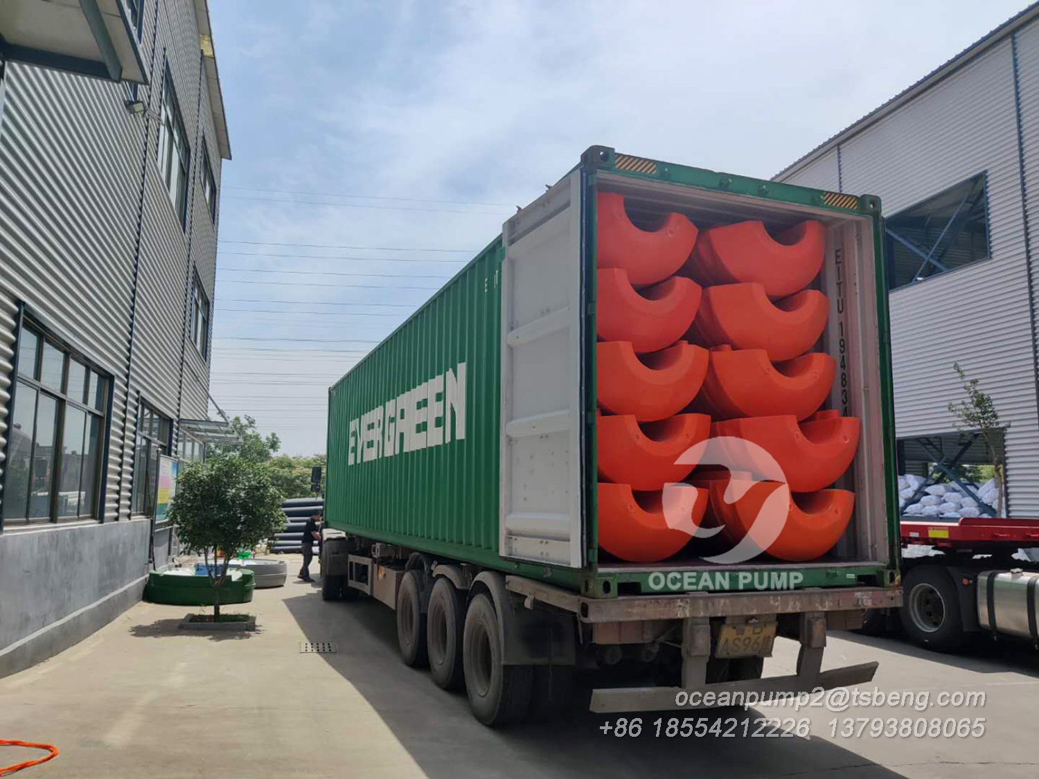 HDPE Discharge Pipe Floater for Sand Dredger