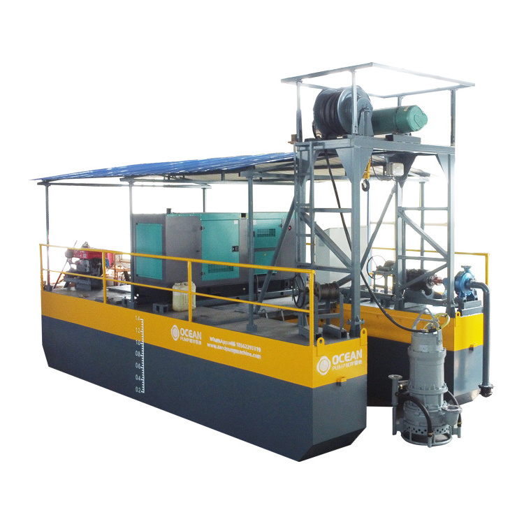 Submersible Sand Suction Small River Dredge for Sale