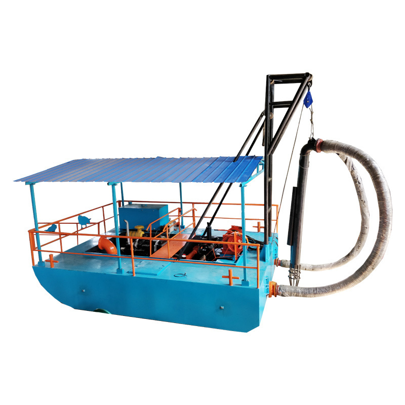 Mini Sand Pumping Dredger for Small River Dredging