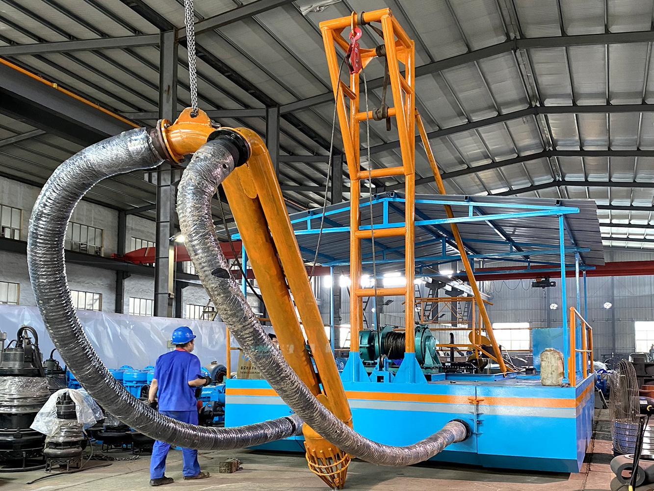 River and lake Cleaning Dredger Machine for Sand Dredging