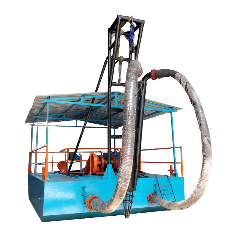 Mini Sand Pumping Dredger for Small River Dredging