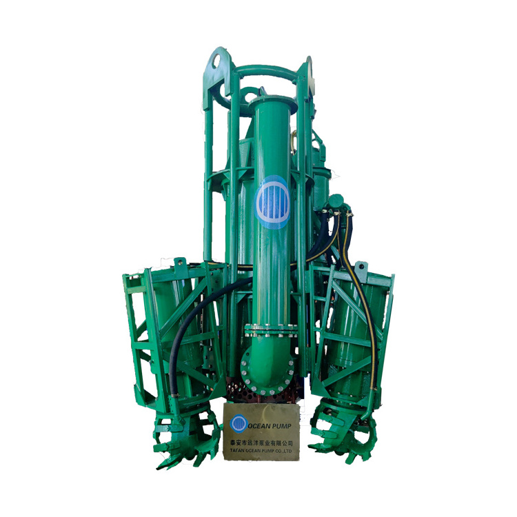 Heavy Duty Pond Canal Resorts Submersible Dredging Machine For Flood Control