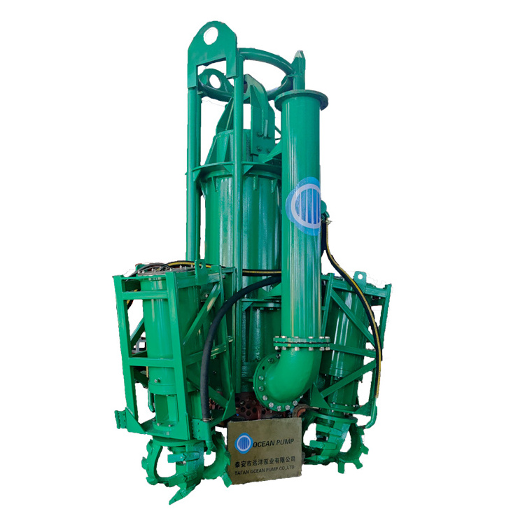 Heavy Duty Pond Canal Resorts Submersible Dredging Machine For Flood Control