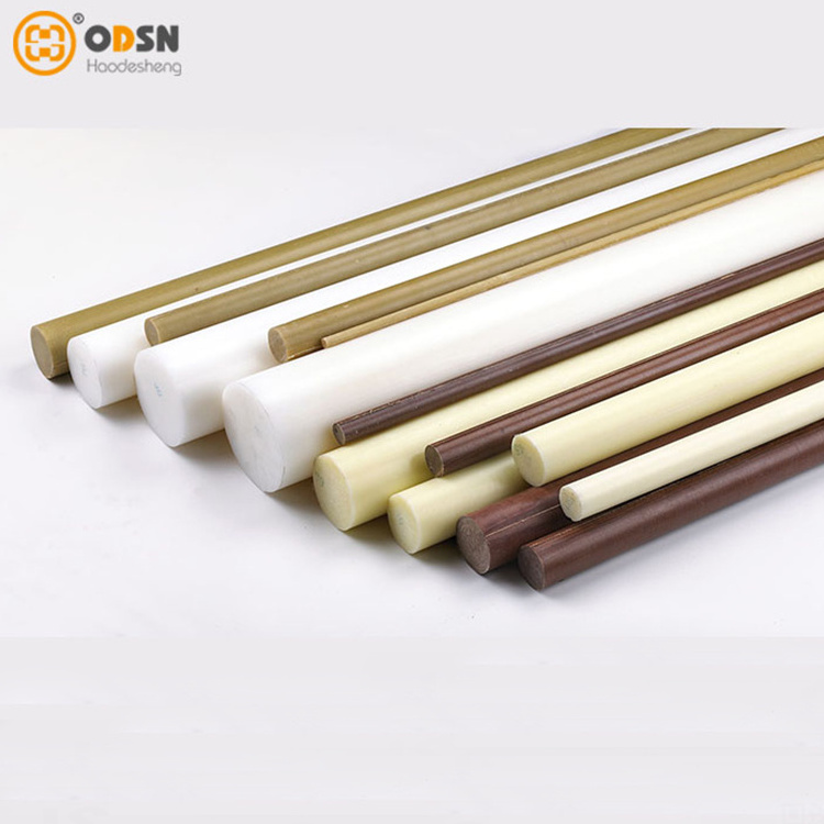 High Density Tensile Insulation Bakelite Epoxy Fiberglass Rods For Distribution Box