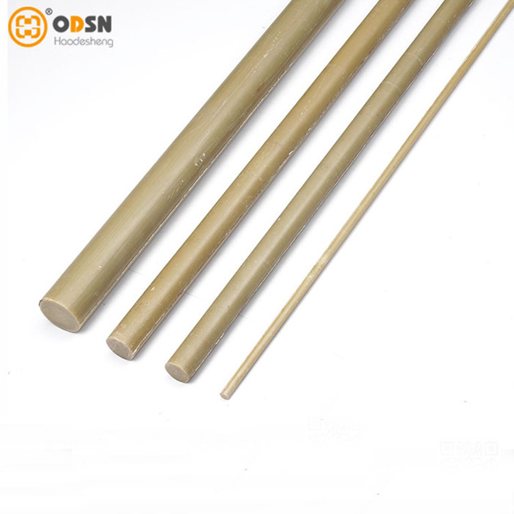 High Density Tensile Insulation Bakelite Epoxy Fiberglass Rods For Distribution Box