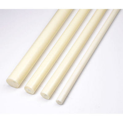 Chemical Resistance 4mm 5mm 6mm Flexible White PA6 Plastic Solid Nylon 6 Rod