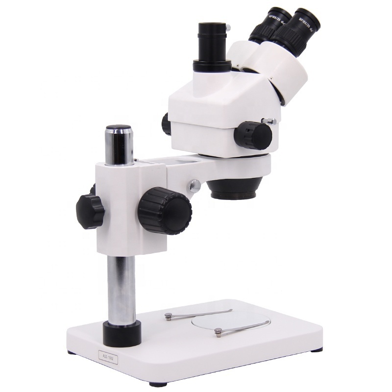 OPTO-EDU A23.1502-T1 Trinocular Head 45 Degree Inclined Optical Zoom Microscope For Teaching