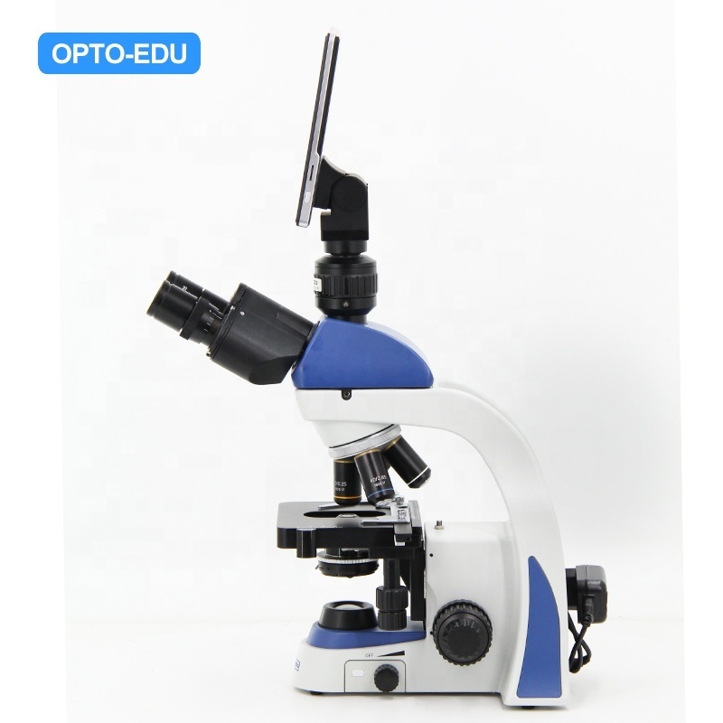 OPTO-EDU A33.0913 Laboratory Video Used Trinocular Microscope With Camera