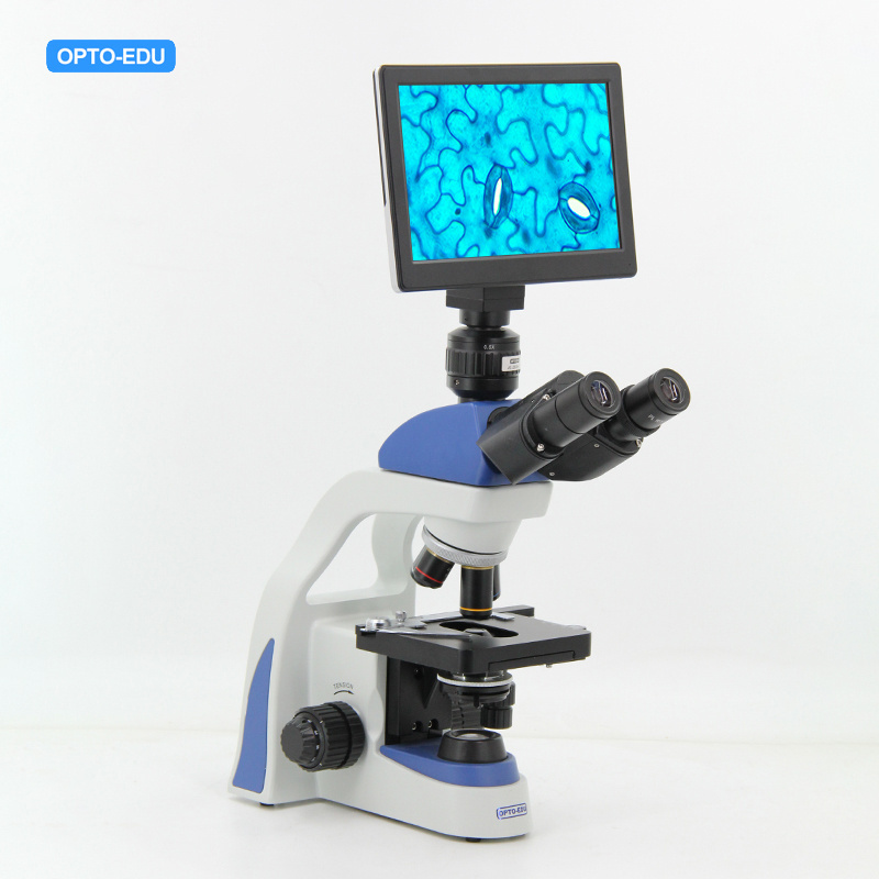 OPTO-EDU A33.0913 Laboratory Video Used Trinocular Microscope With Camera