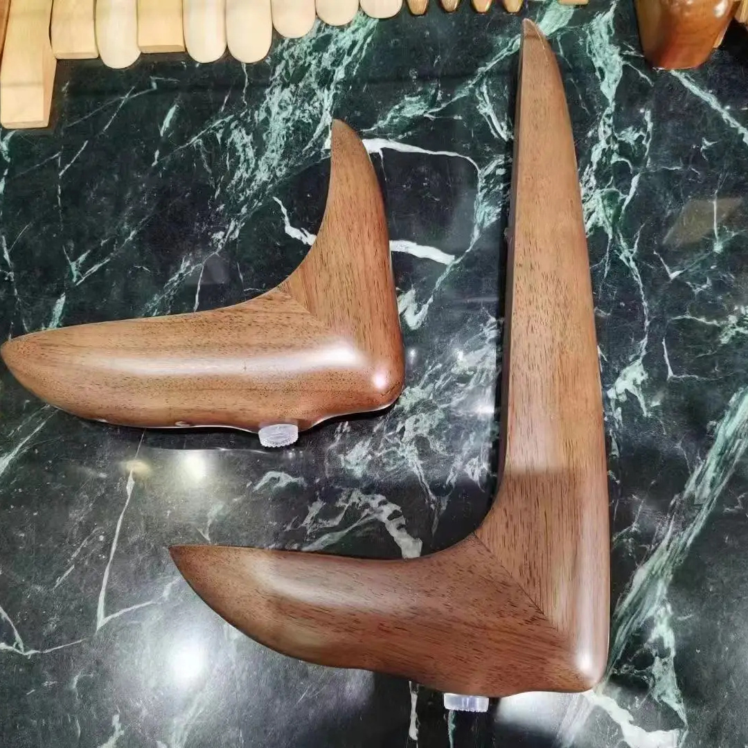 walnut solid  wood sofa leg sofa arm part   accessories