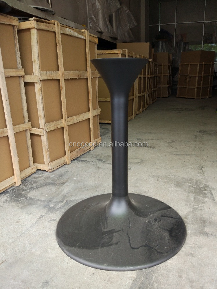 Stainless steel Brush Tulip Dining side Table Base Leg OT093