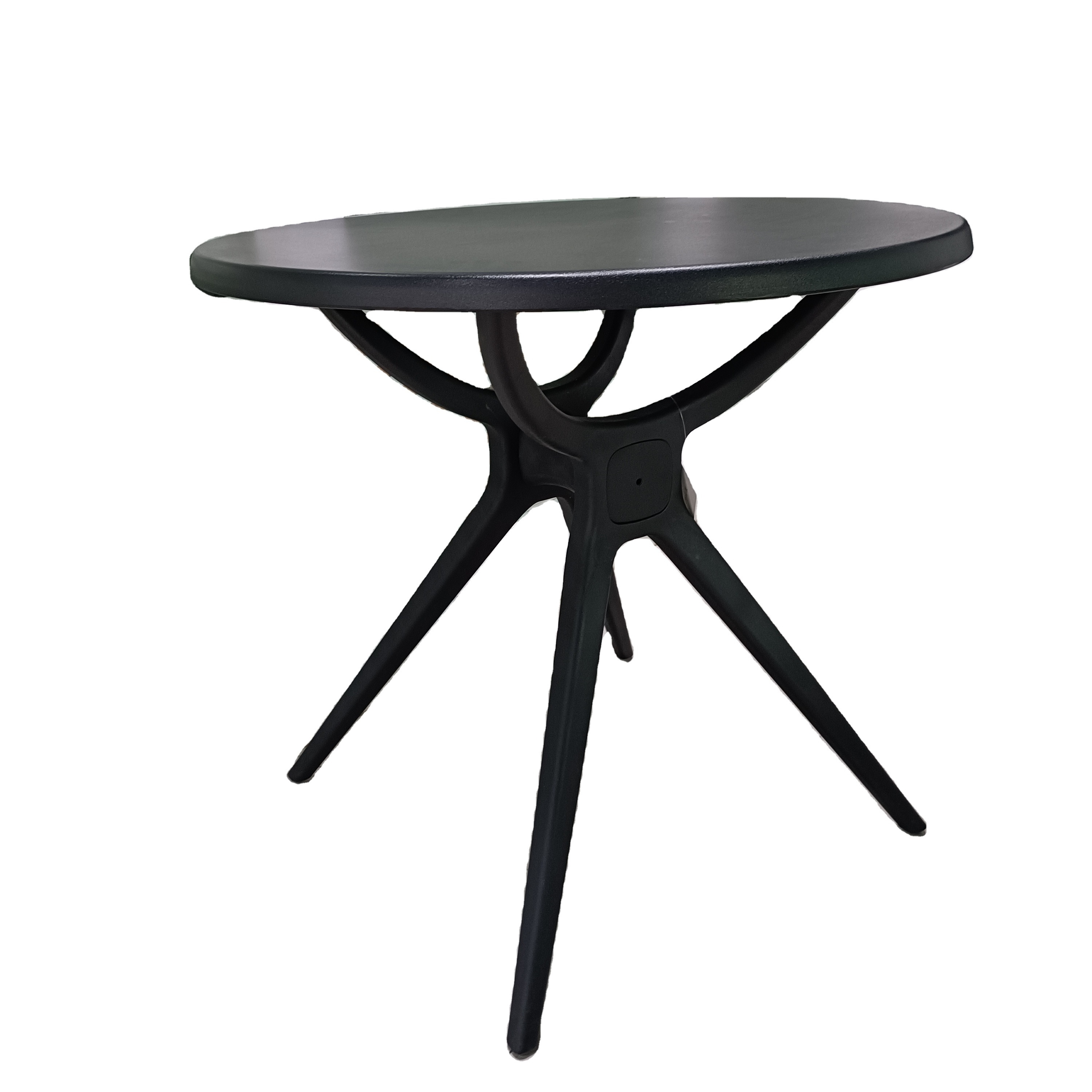 black  Plastic  ABS table top  Outdoor  coffee table