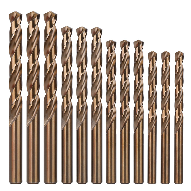 HSS M35 5% Cobalt Twist Drill Bits 1-16mm Straight Shank Hole Saw For Stainless Steel Aluminum Iron Wood Plastic Metal Drills