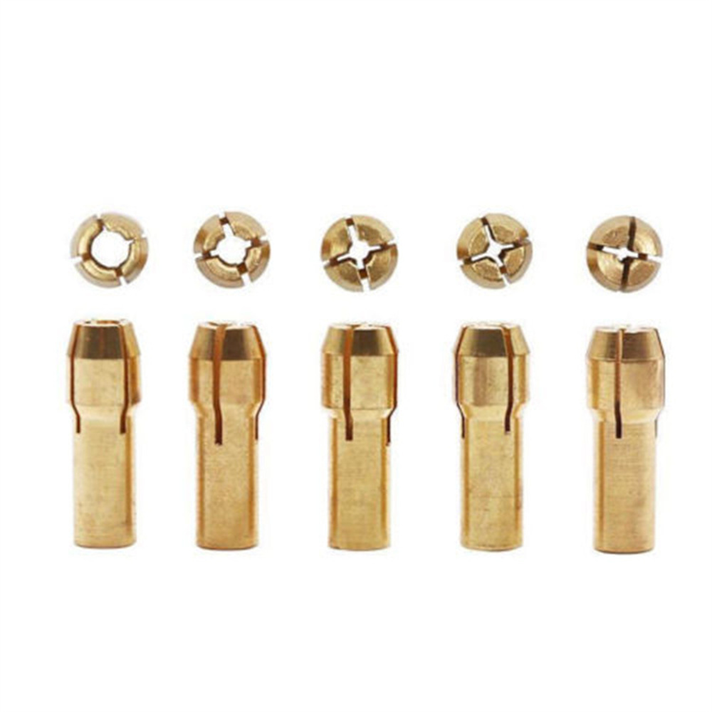 7Pcs/Set 2/2.35/3.17 Mini Drill Chuck Collets Set of Quick Chuck For Electric Motor Shaft Drill Bit Tool Drill Chuck Adapter