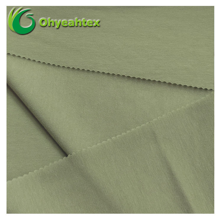 Sustainable Comfortable Wholesale knit Micro Modal Silk fabric Modal Fabric  For Clothing