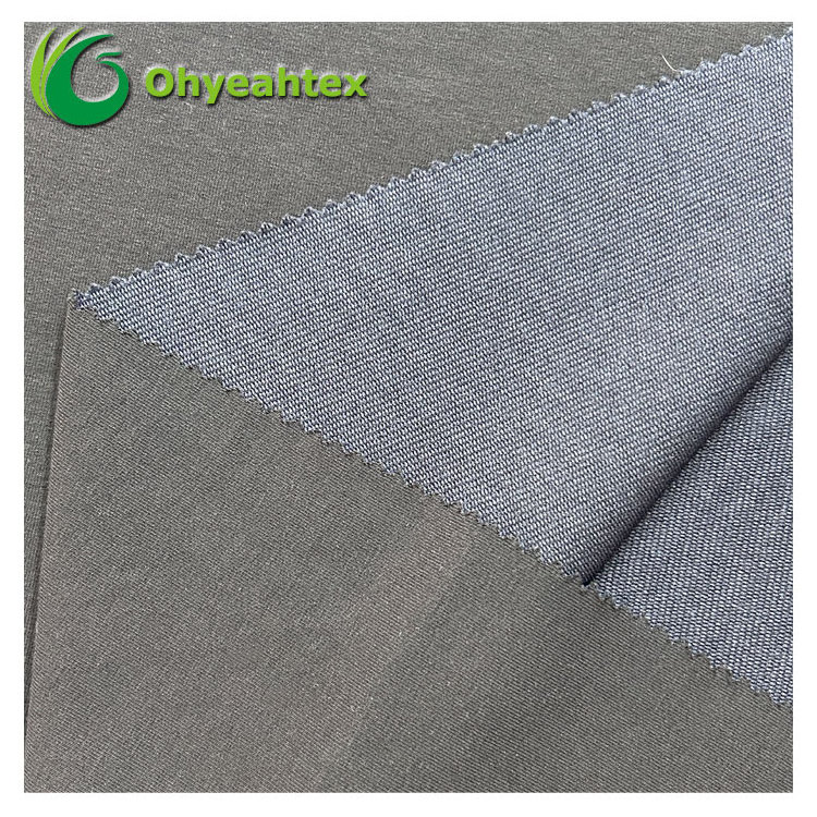 Heat-Insulation CVC Knit Fabrics Cotton Polyester Spandex For Costumes