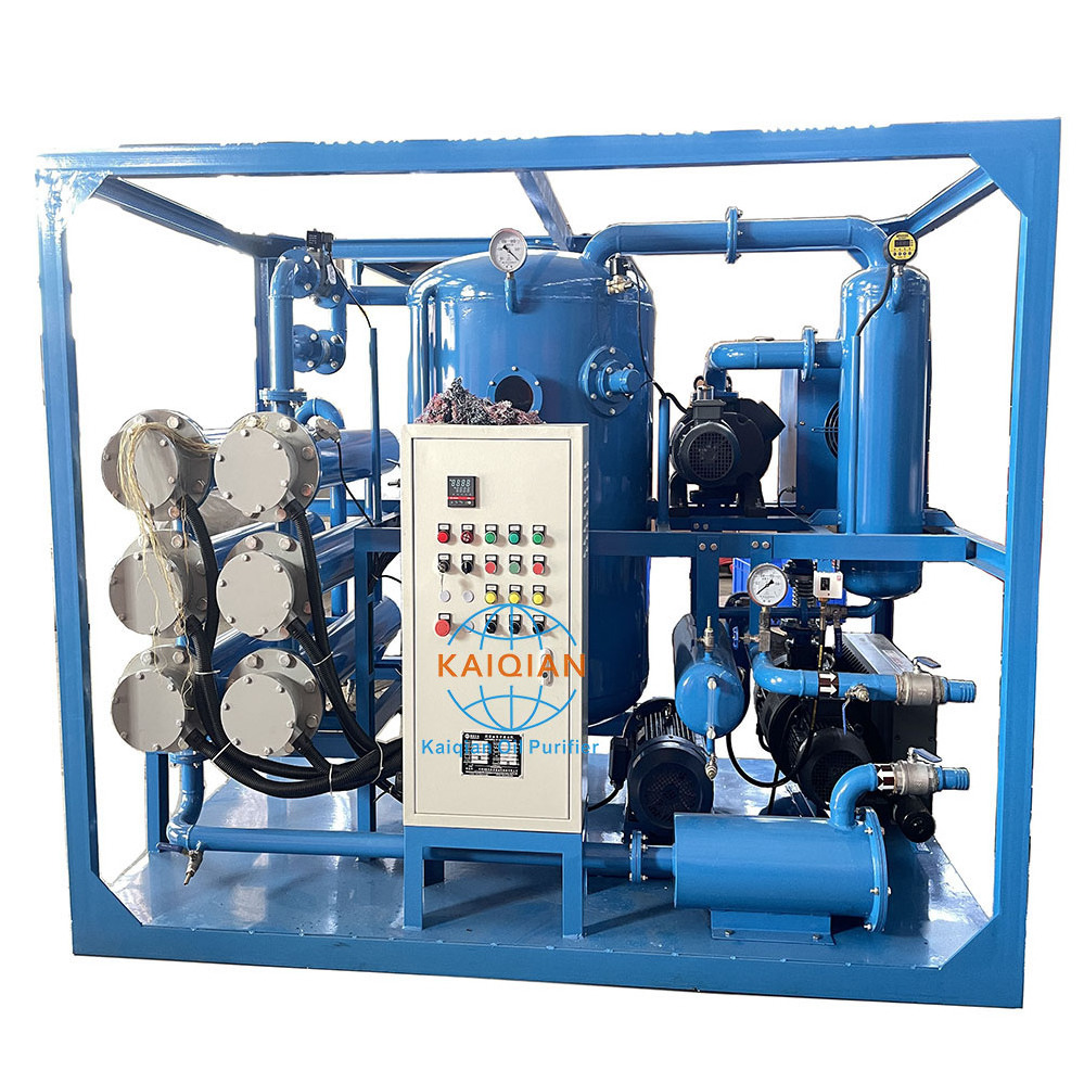 Single Stage Insulation Oil Vacuum System Purifying Oil Filtration/transformer Oil Treatment Machine