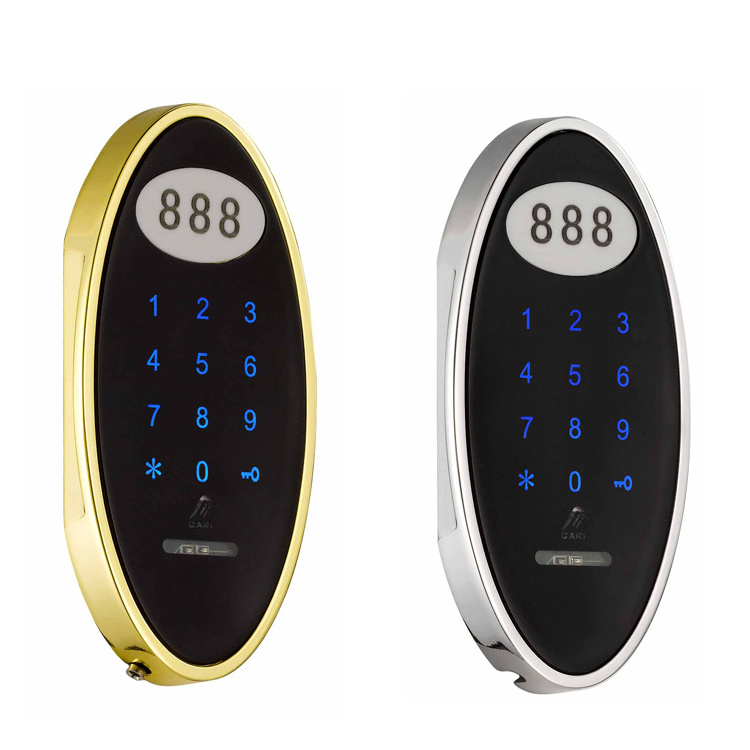 Public use password cabinet locker lock with one time passcode and fixed passcode