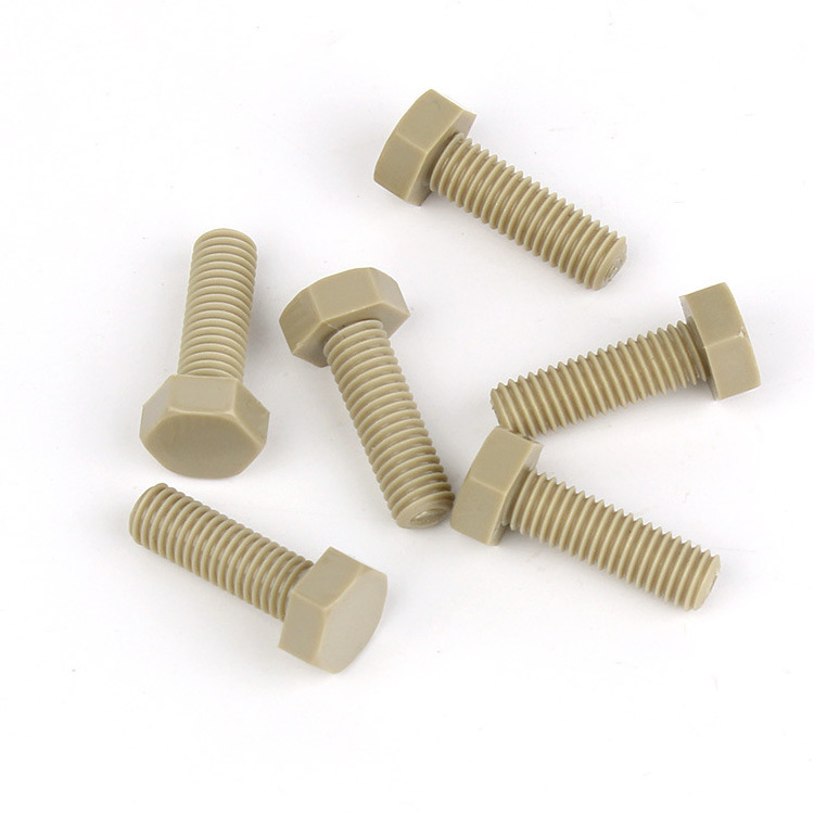 High Strength DIN912 Socket Hex Head Plastic PEEK Screw