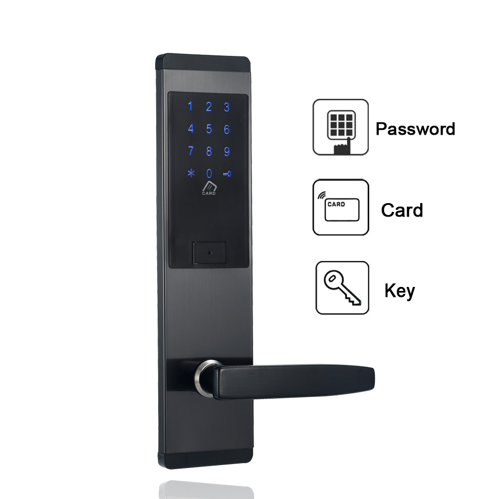 Digital touch screen keypad door lock Combination lock for home