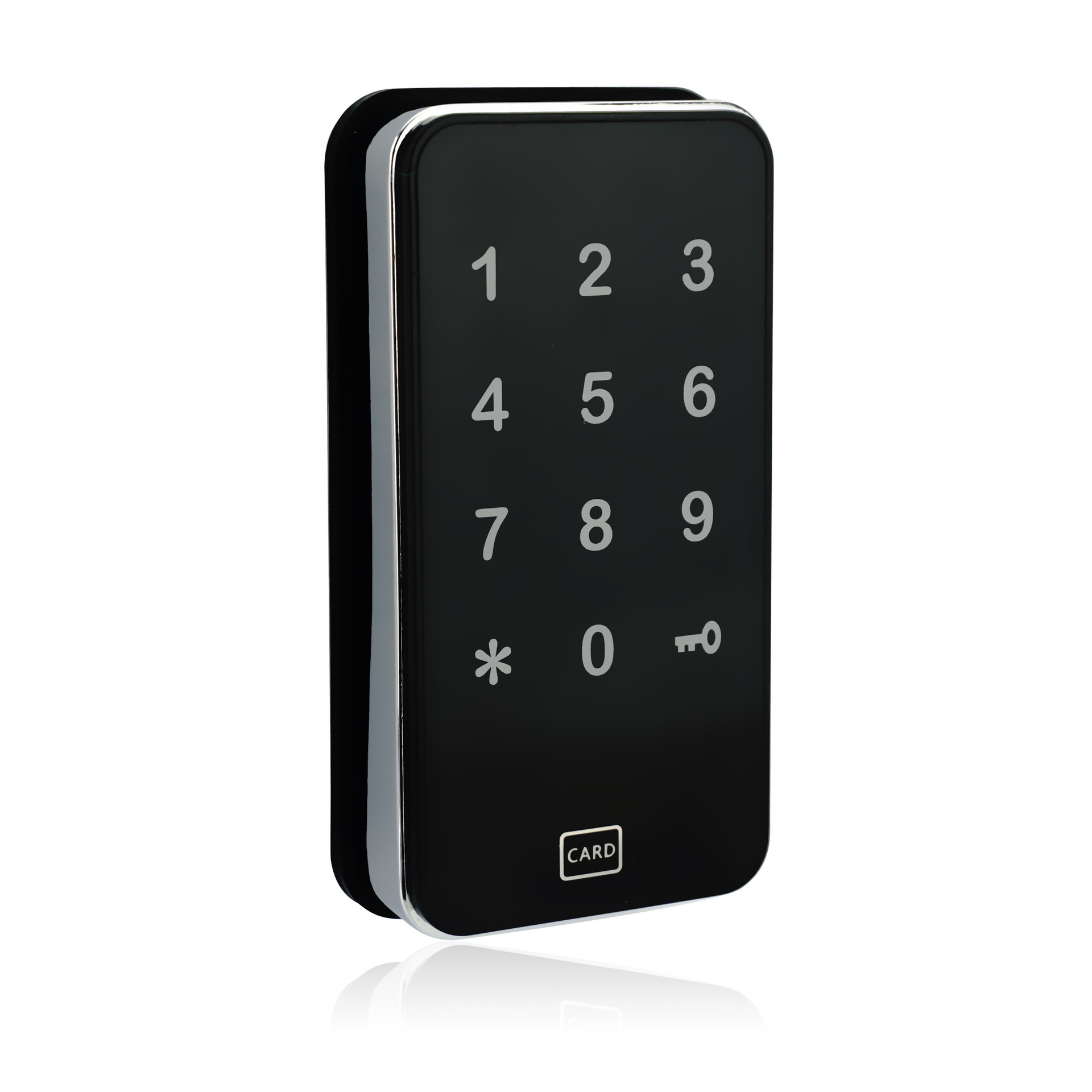 Digital pin code private mode electronic key cabinet lock with wristband master key