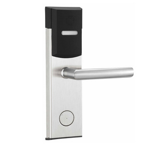 OK118E-Y-S stainless steel smart key card hotel door lock with management software system