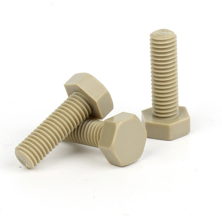 High Strength DIN912 Socket Hex Head Plastic PEEK Screw