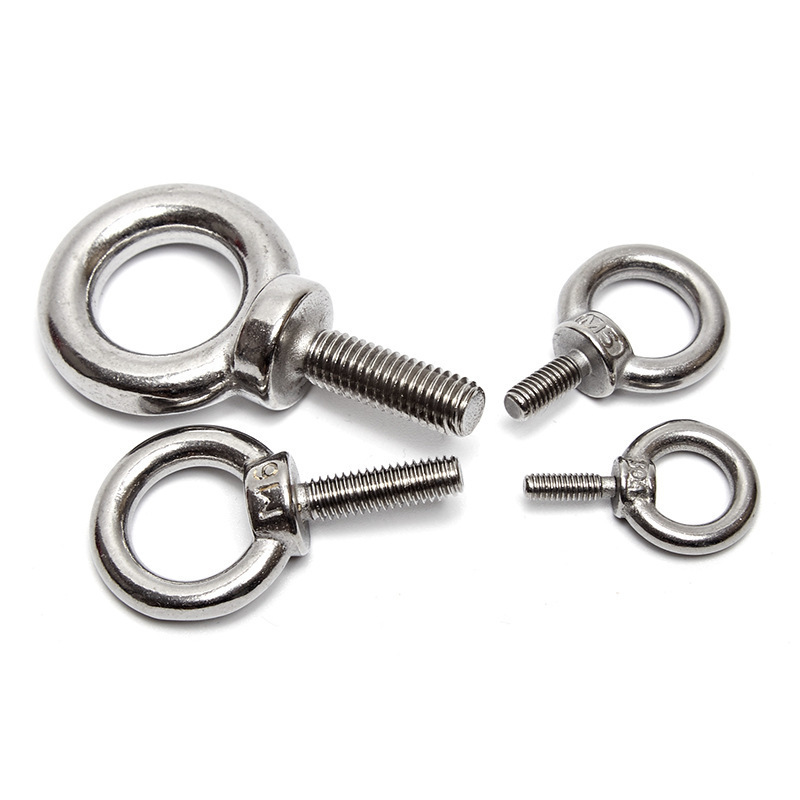 DIN580 stainless steel 304/316 lifting eye bolt ring screwM3-M30