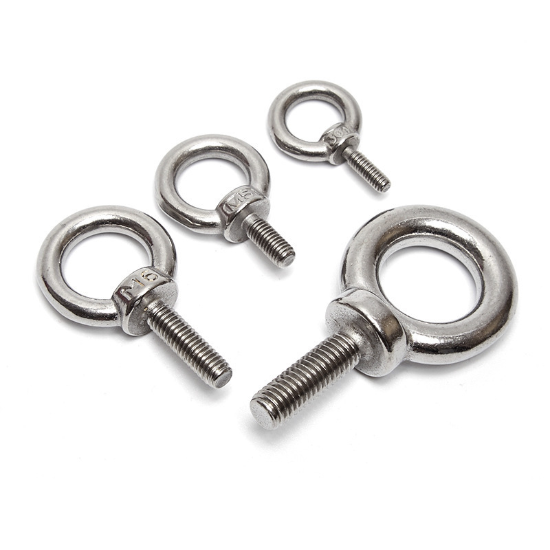 DIN580 stainless steel 304/316 lifting eye bolt ring screwM3-M30