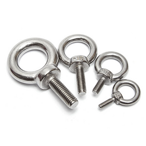 DIN580 stainless steel 304/316 lifting eye bolt ring screwM3-M30