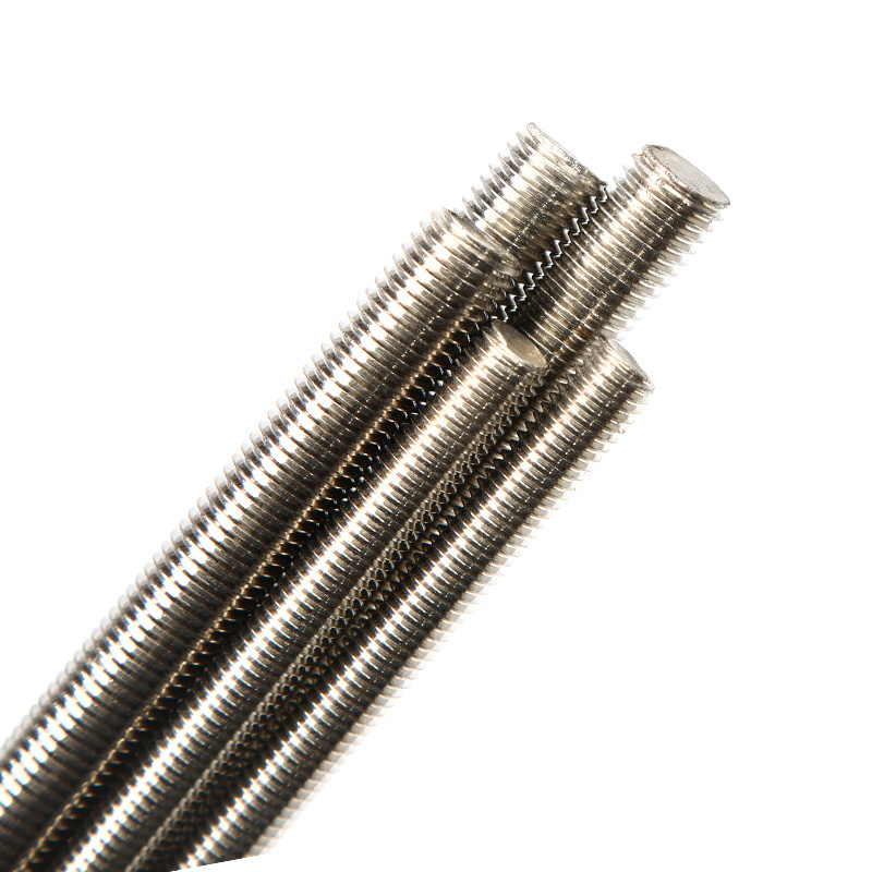 Customized Metric Steel M1 M2 M4 M8 M12 M16 M18 M22 Thread Rod Stud Bolt