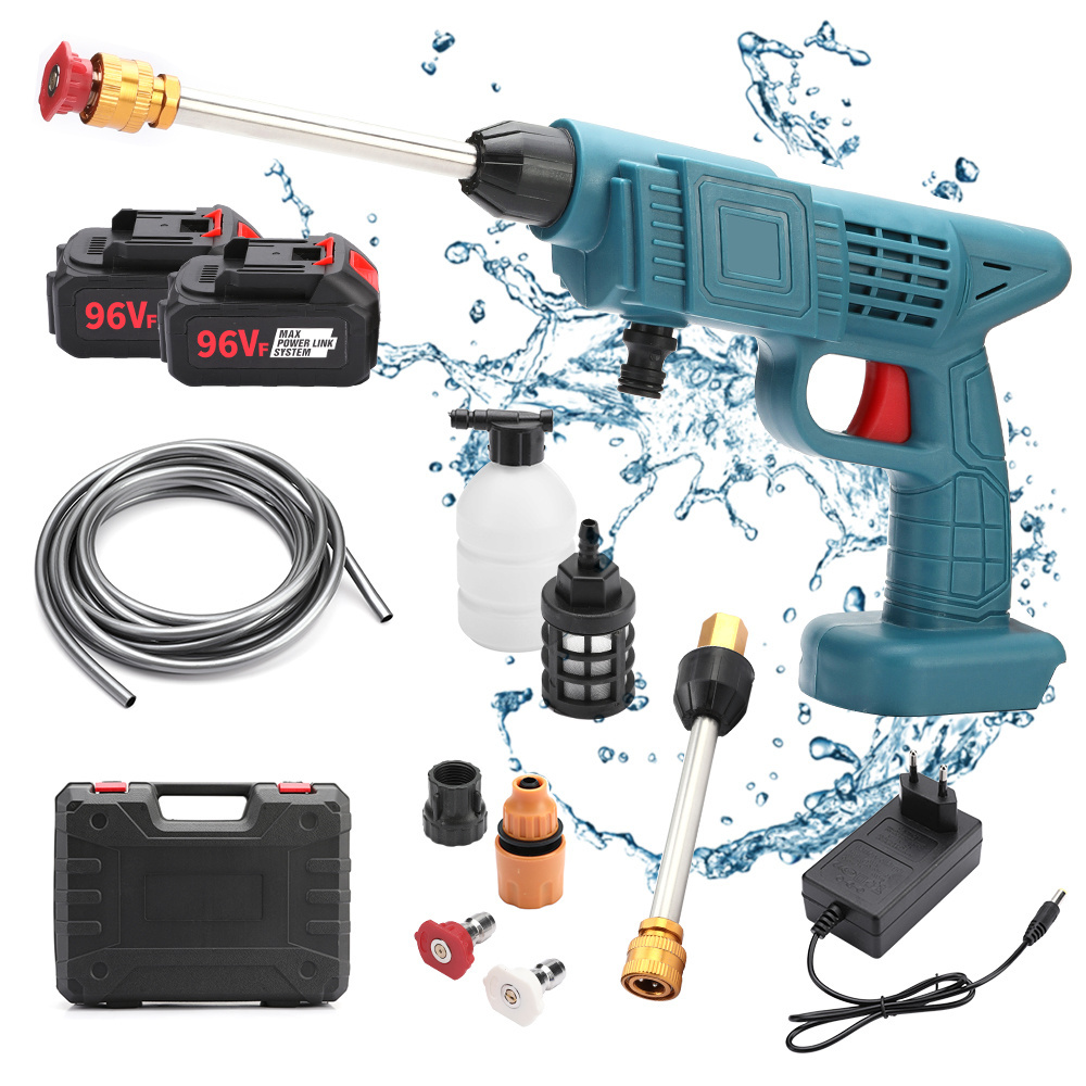 Portable High-Pressure Lithium Cordless Wireless Car Washer Easy-to-Use Jet Foam Gun