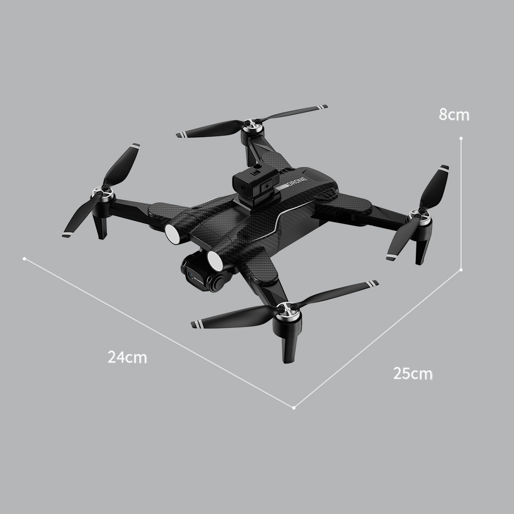 OEM F167 mini drone with camera 4K 8K brushless motor optical flow race drone follow trajectory flight 150m control UAV