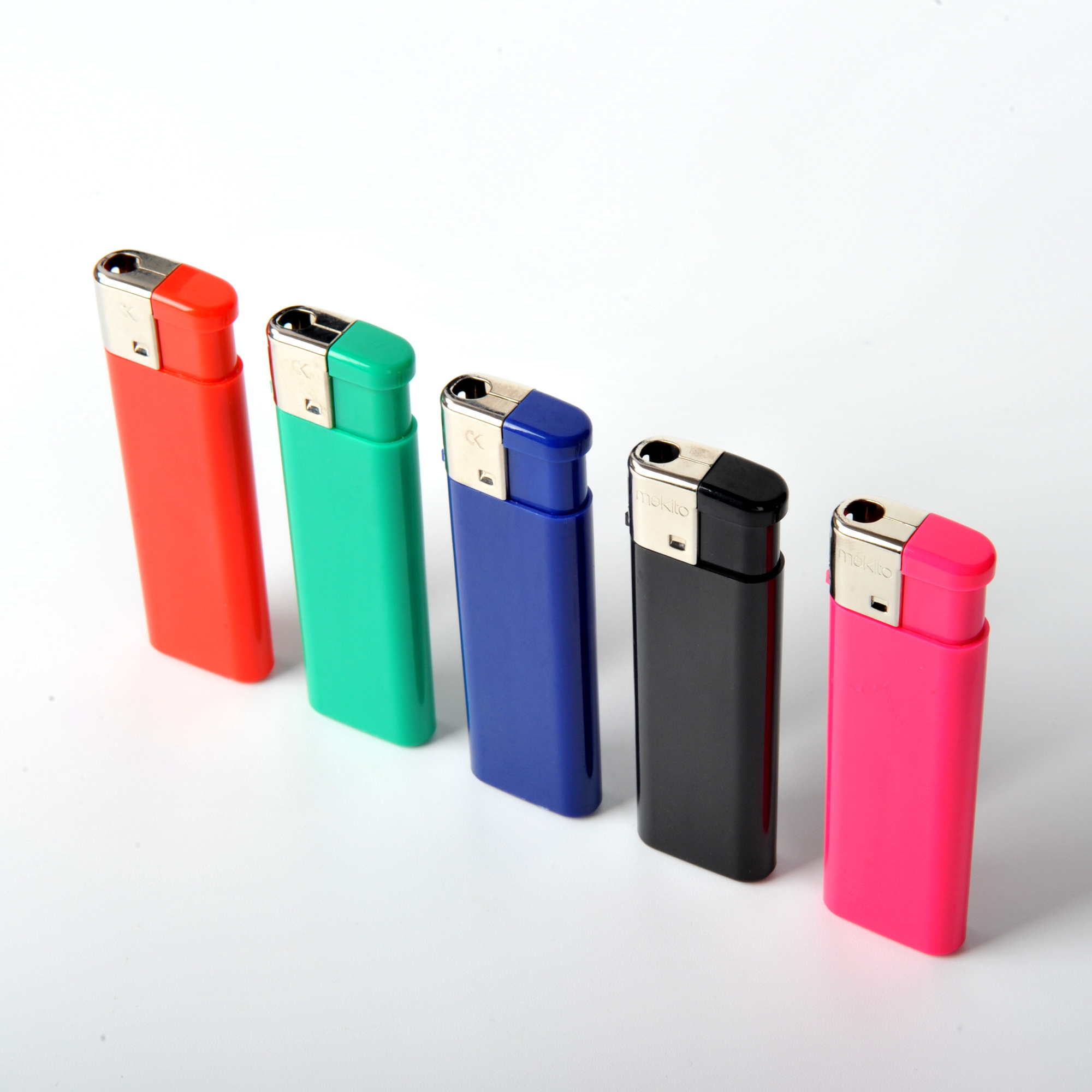 HOT SALE SMOKING CIGARETTE ELECTRONIC CUSTOM LOGO LIGHTER PINK SOLID COLOR OQ-829