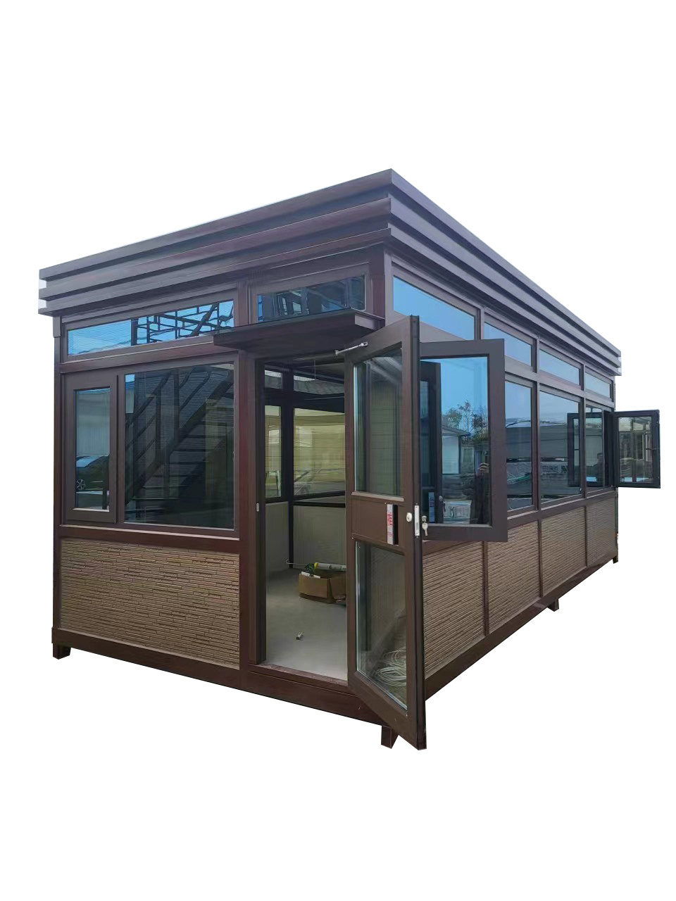 oredy prefabricated prefab Small container homes 40ft luxury house mobile home trailer frame